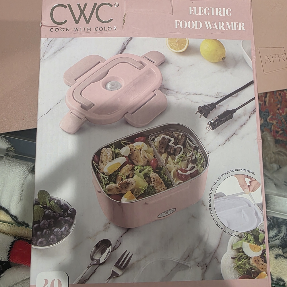 Pink Electric Food Warmer
